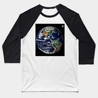 1980s Science  universe space climate change  Planet Earth Baseball T-Shirt